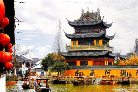 Temple Pagoda Zhujiajiao - Shanghai China Photograph by Alexandra Till ...