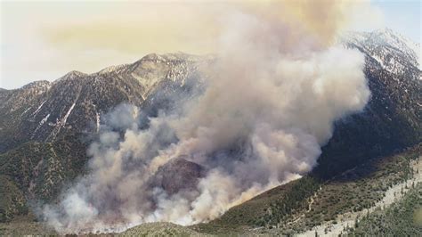 Push to contain Nob Fire continues in San Bernardino County | FOX 11 Los Angeles