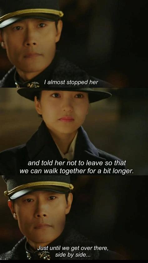 Mr.sunshine | Korean drama quotes, Best dramas, Tv quotes