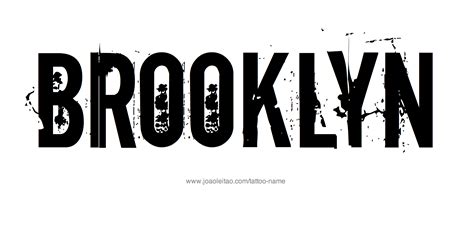 Brooklyn Name Wallpaper : Brooklyn Logo | goawall