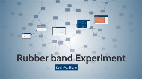 Rubber band Experiment by Kevin Zhang