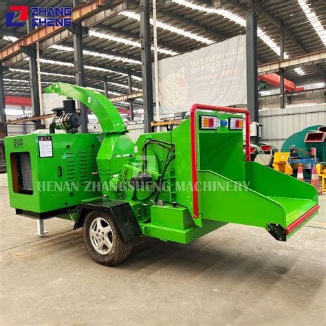 Cost Effective 102HP Diesel Engine Machine Chipper Branch Wood Shredder ...