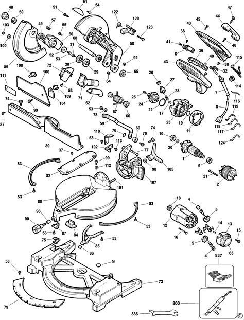 Parts Diagram Dewalt Dw705 Miter Saw