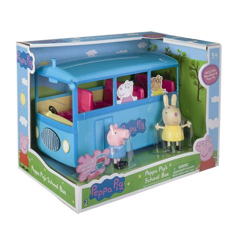 Peppa Pigs School Bus Deluxe Vehicle - Walmart.com - Walmart.com