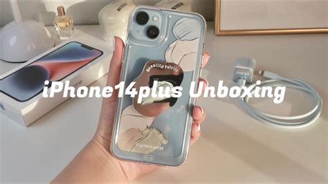 iPhone 14 Plus Blue Unboxing💙 - YouTube