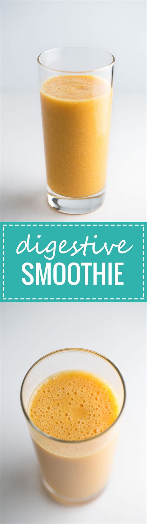 Digestive Smoothie | Recipe | Digestion, Healthy green smoothies, Vegan ...