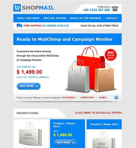 20+ Simple HTML Email Templates | Free & Premium Templates