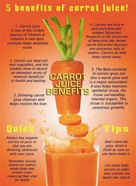 carrot lemon juice benefits