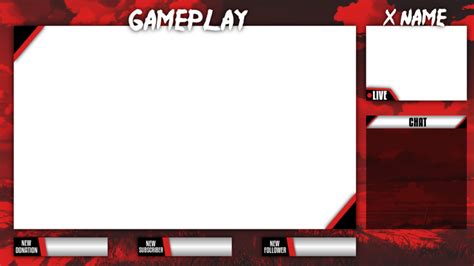 Overlay- YouTube, Twitch e.t.c - Artists&Clients