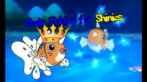 [LIVE] Pokemon X&Y Chain Fishing - Shiny Seaking - YouTube