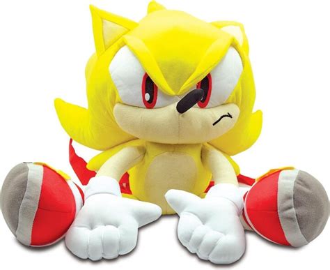 Sonic the Hedgehog Super Sonic 17 Inch Plush Backpack - ShopStyle Boys ...