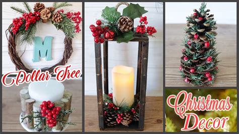 Dollar Tree DIY Christmas Decor - YouTube