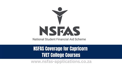 NSFAS Coverage for Capricorn TVET College Courses