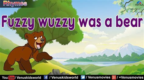 Jack & Jill Rhyme ~ Fuzzy Wuzzy Was A Bear | English Popular Nursery Rhymes For Kids - YouTube