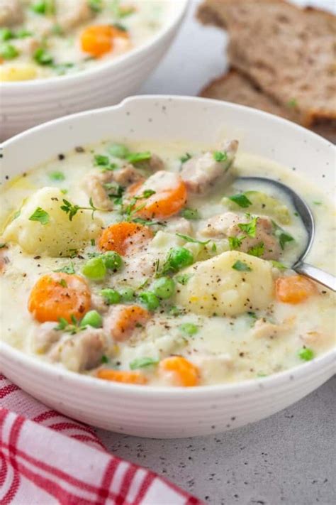 Creamy Instant Pot Chicken Stew - Little Sunny Kitchen