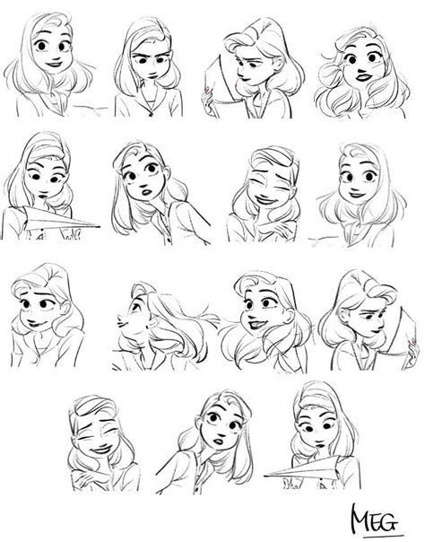 Pin by IMID on Facial Refrences | Disney style drawing, Character design, Disney concept art