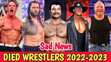 10 Famous Legends WWE Wrestlers Who Died In 2023 | Who Passed Away Recently | Famous Deaths News ...