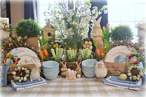 Dining Delight: Easter Buffet Decor