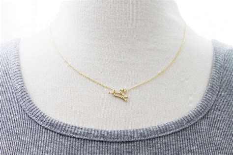 Leo Necklace Leo Constellation Necklace Zodiac Sign Necklace - Etsy