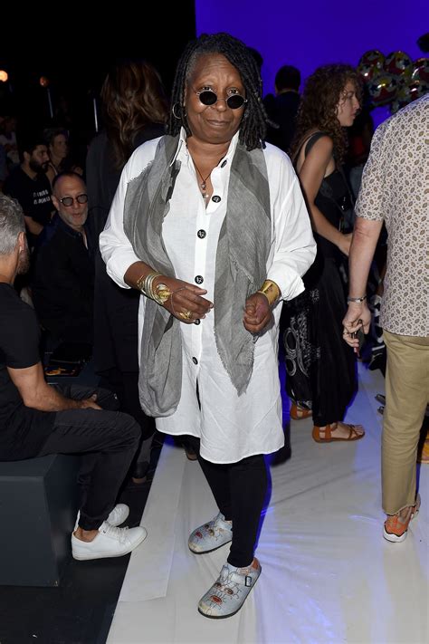 Whoopi Goldberg in a Vetements Hoodie and at New York Fashion Week | Vogue