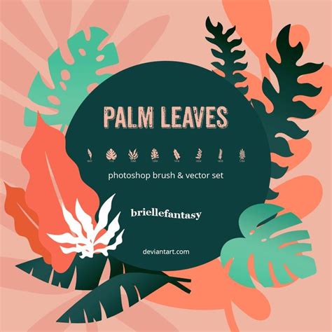 Palm Leaves Brushes - Photoshop brushes | Photoshop brushes, Photoshop brushes free, Photoshop ...