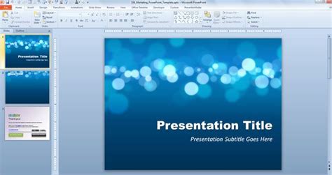 Free Marketing PowerPoint Template - Free PowerPoint Templates - SlideHunter.com