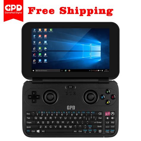 GPD WIN 5.5 Inch Mini Gaming Laptop CPU x7 Z8750 Windows 10 System 4GB ...