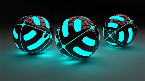 Glowing Balls by amritsingh12 on DeviantArt