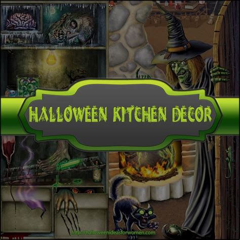 Halloween Kitchen Decor http://halloweenideasforwomen.com/halloween ...