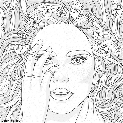 People Coloring Pages, Fairy Coloring Pages, Adult Coloring Pages ...