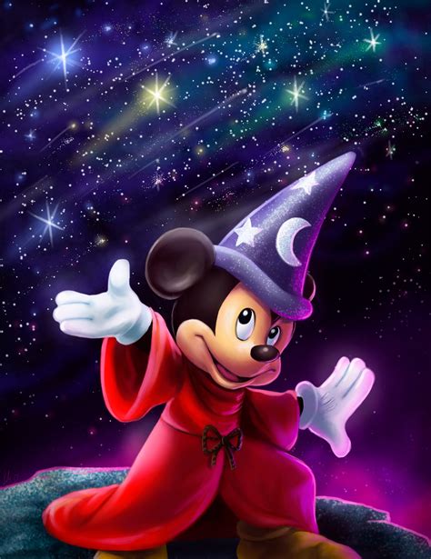 Sorcerer's Apprentice Mickey - Disney Fan Art (38450899) - Fanpop - Page 3