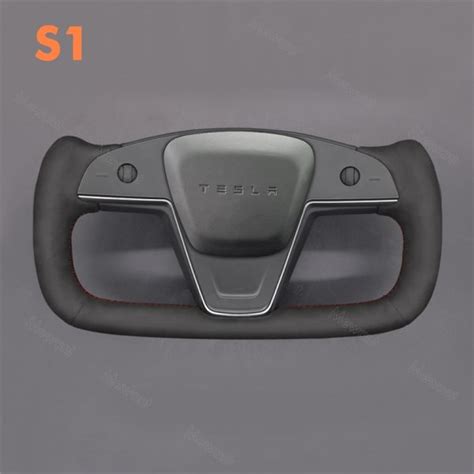 Steering Wheel Cover for Tesla model S X 2021-2023 – MEWANT Steering wheel cover