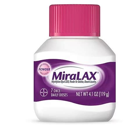 MiraLAX Laxative Powder 119 gm 4.0 oz