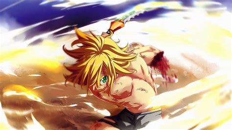 Meliodas in Action - The Seven Deadly Sins HD Wallpaper by Walter Renan