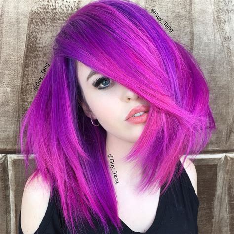 40 Versatile Ideas of Purple Highlights to Complement Your Tone