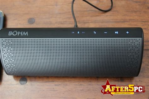 Electronic Accessories: BOHM S4 Portable Wireless Bluetooth Speaker Review | After5PC.net