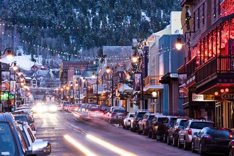 The 39 Most Beautiful Main Streets Across America | Park city utah, Park city utah winter ...