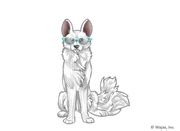Glasses Cat Eye Blue - The Wajas Wiki