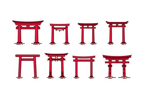 Torii Gate Drawing at PaintingValley.com | Explore collection of Torii ...