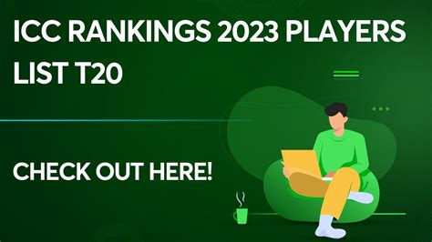 ICC Rankings 2023 Players List T20: Check the players list here!