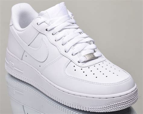 Nike Air Force 1 07 Low All White AF1 mens lifestyle sneakers NEW 315122-111 | eBay
