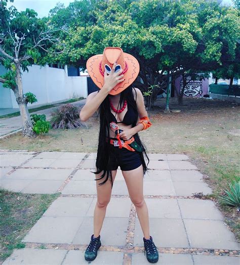 Cosplay Version Female Portgas D Ace. One Piece. #ACE #PORTGASDACE #ONEPIECE Black Girl ...