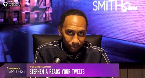 Stephen A. Smith stuns fans when he reveals on live TV show that it's ...