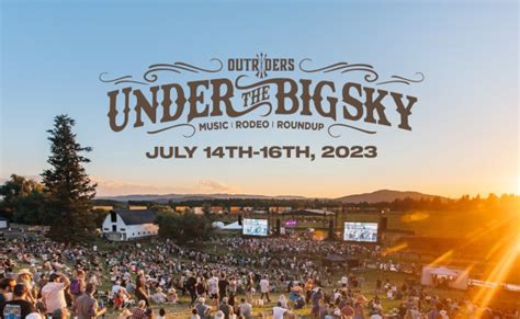 Under The Big Sky Fest Reveals STACKED 2023 Lineup - Saving Country Music