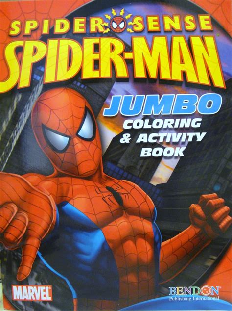 Amazon.com: Marvel Spiderman Spider-Sense Coloring & Activity Book ...