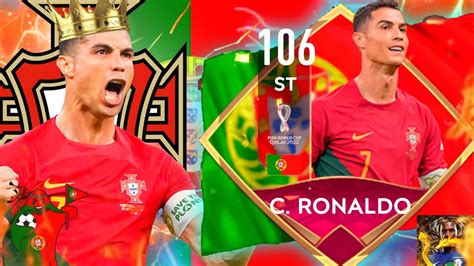 106 RATED CHRISTIANO RONALDO FIFA MOBILE 22 WORLD CUP CARD PLAYER ...