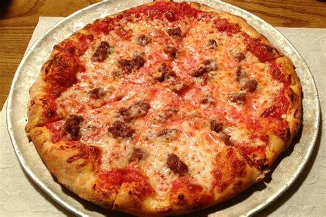 Photo: Hamburg Pizza from Villa Rosa, Quincy, MA | Boston's Hidden Restaurants