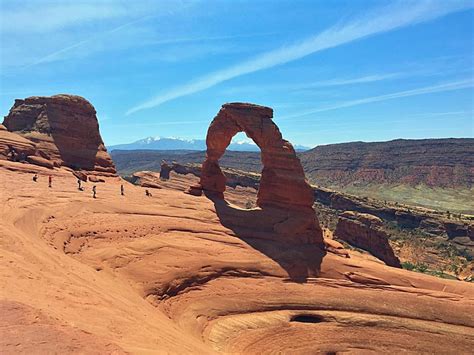 Delicate Arch Trail, Arches National Park, Utah