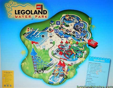 Legoland Florida - Water Park Map Photo | Legoland florida, Legoland, Water park