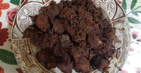 Resep Rendang hitam ala gadis pangandaran 🥰🥰🥰 oleh Milna Asri Indi Rahayu - Cookpad